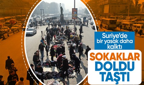 Hafız Esad döneminde getirilen yasak kalktı, Şam'da ikinci el eşya satışları başladı