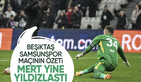 Beşiktaş - Samsunspor maçında gol sesi çıkmadı
