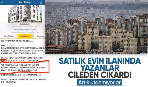 Satılık dairenin ilanına yazılanlar çileden çıkardı! Artık alenen yapıyorlar