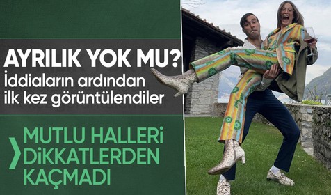 Serenay Sarıkaya ve Mert Demir iddiaların ardından ilk kez görüntülendi