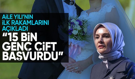 Türkiye genelinde 15 bin 30 çift Aile ve Gençlik Fonu'na başvurdu