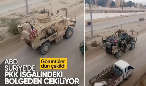 ABD ordusu PKK'yı desteklediği Haseke'den çekiliyor