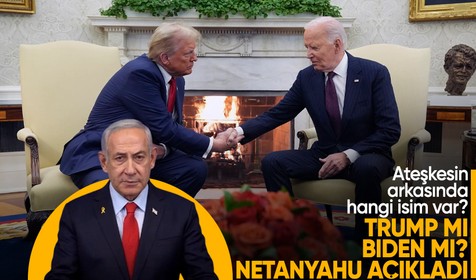 Netanyahu'nun mesajında ortaya çıktı! Ateşkesin arkasında Trump mı yoksa Biden mı var?