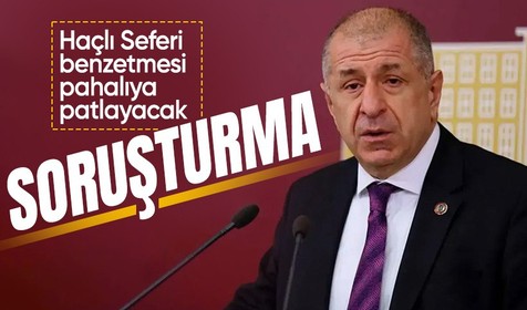 Ümit Özdağ'a 'Cumhurbaşkanına hakaret' soruşturması
