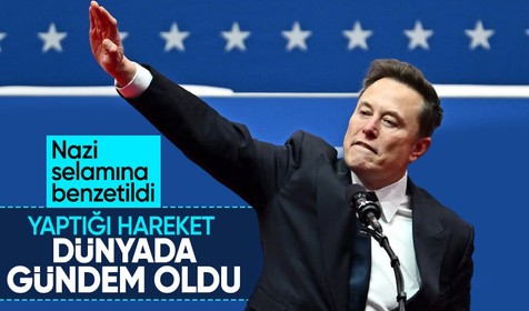 Elon Musk'ın hareketi tartışma yarattı: Nazi selamına benzetildi