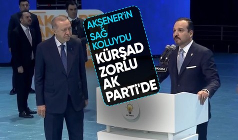 Son Dakika: Kürşad Zorlu AK Parti'ye katıldı