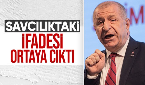 Ümit Özdağ'ın savcılıktaki ifadesi ortaya çıktı