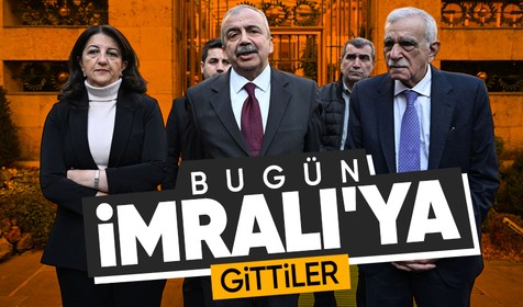 DEM Parti heyeti İmralı'ya gitti: 4 saatlik görüşme