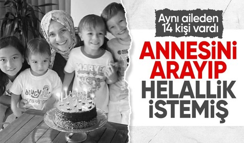 Kartalkaya faciasında yürek parçalayan olay: Annesini arayıp helallik istedi