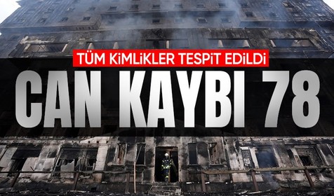 Bolu'daki otel yangınında hayatını kaybeden 78 kişinin kimlikleri belli oldu
