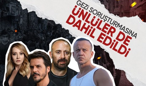 Dolunay Soysert, Halit Ergenç, Rıza Kocaoğlu ve Mehmet Günsür ifadeye çağrıldı