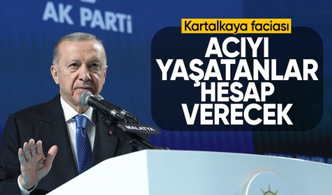 Erdoğan'dan Kartalkaya'da yangın faciası hakkında açıklama: Büyük acıyı yaşatanlar hesap verecek