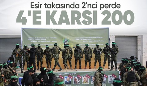 Hamas ile İsrail arasında esir takası anlaşması: 4 İsrailliye karşı 200 Filistinli bırakılacak