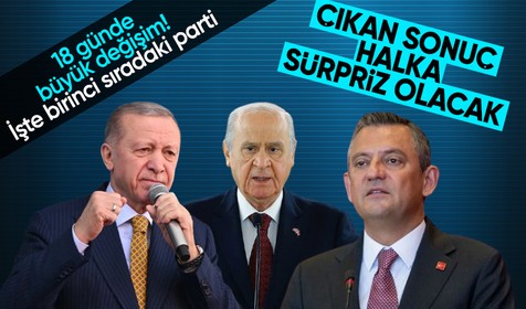 18 günde liderlik el değiştirdi! Son seçim anketinde çarpıcı sonuçlar
