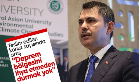 Deprem bölgesinde teslim edilen konut ve iş yeri sayısı 201 bin 580’e yükseldi