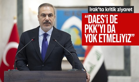 Dışişleri Bakanı Fidan Irak Başbakan Yardımcısıyla görüştü: İkili ilişkilerde net ifadeler