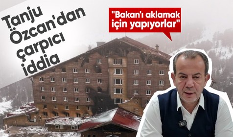 Tanju Özcan'dan ilgi çeken iddia: Bakan'ı aklamak için bunları yapıyorlar