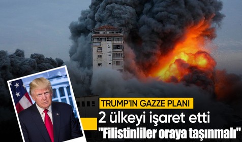 Trump'ın Gazze planı: 1 milyon Filistinli, Ürdün ve Mısır'a taşınmalı