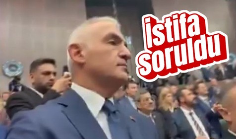 Kültür ve Turizm Bakanı Ersoy istifa sorularını yanıtsız bıraktı