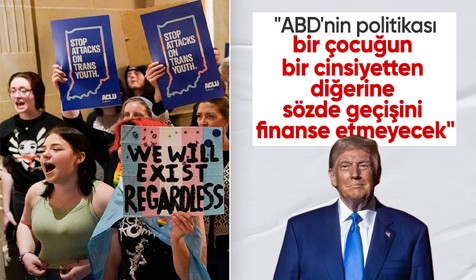 Trump, 19 yaş altındakilerin cinsiyet değiştirmesine yönelik desteği kesti