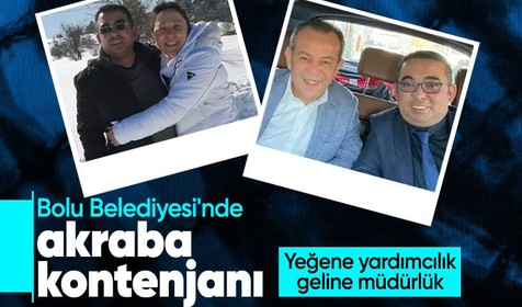 Tanju Özcan Bolu Belediyesi'ni akrabalarıyla doldurmuş! Geline müdürlük, yeğene yardımcılık