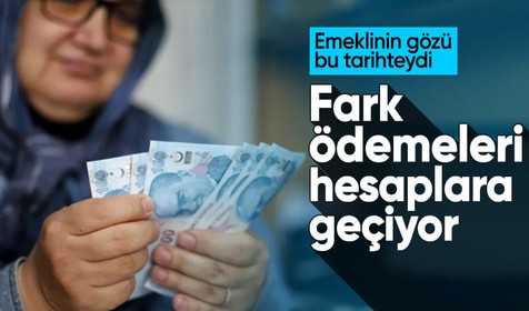 Emeklilerin zam farkı ödemeleri için tarih netleşti