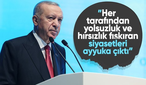 Cumhurbaşkanı Erdoğan: Meçhul bir adaylık peşinde koşuyorlar