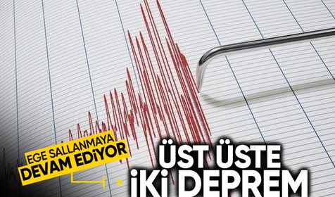 Ege Denizi’nde 4.5 şiddetinde bir deprem daha!