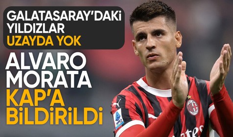 Galatasaray Alvaro Morata ile anlaştığını açıkladı
