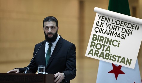 Suriye’nin yeni lideri Ahmed Şara’dan ilk yurt dışı ziyareti: Suudi Arabistan’da kritik temaslar
