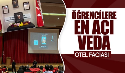 Kartalkaya yangın faciasında ölen öğrenciler için anma töreni