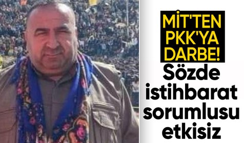 MİT’ten Suriye’de PKK’ya darbe! Sözde istihbarat sorumlusu Mahmut Ağca etkisiz hale getirildi