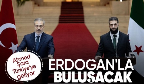 Son dakika! Ahmed Şara 4 Şubat'ta Türkiye'yi ziyaret edecek