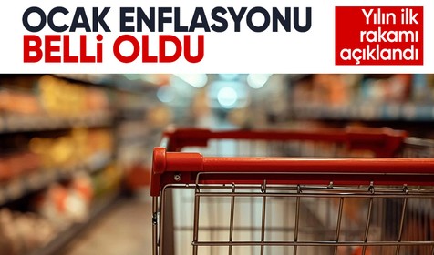 TÜİK açıkladı: Yılın ilk enflasyon rakamı belli oldu!