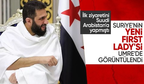 Ahmed El Şara'nın eşi ilk kez görüntülendi