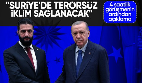 Cumhurbaşkanı Erdoğan'dan Suriye mesajı: Terörle mücadelede desteğe hazırız