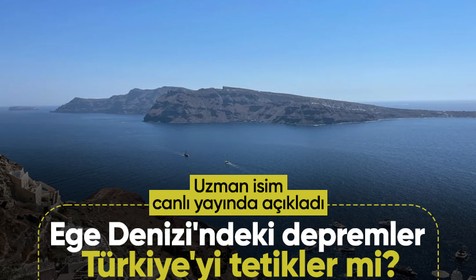 Ege Denizi'ndeki depremler Türkiye'yi tetikler mi? Prof. Dr. Süleyman Pampal duyurdu