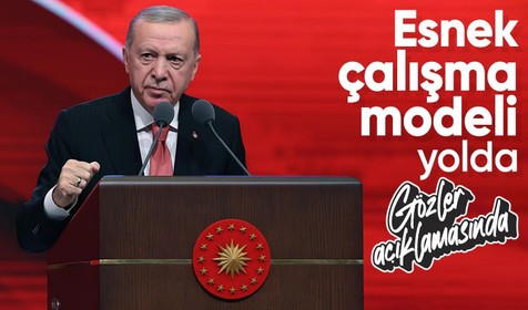 Esnek ve uzaktan çalışma modeli yolda! Gözler Cumhurbaşkanı Erdoğan'ın açıklamasında