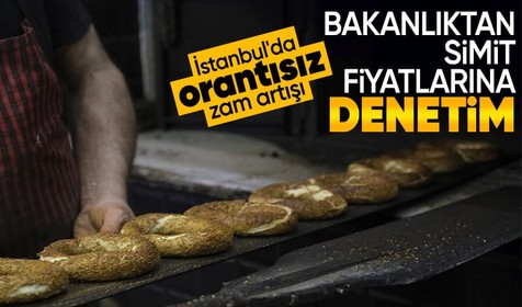 Gittikçe artan simit zammına denetim: 20 liradan satan işletmelere yasal işlem