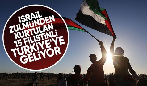 İsrail tarafından sürgün edilen 15 Filistinli Türkiye'ye gelecek