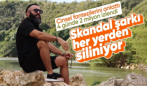 Turbo Turabi'nin cinsel fantezilerini anlattığı şarkısı her yerden siliniyor