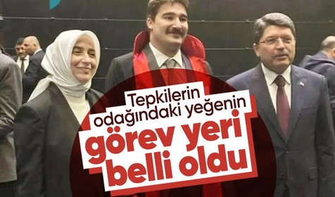 Özlem Zengin'in Erdoğan ile tanıştırdığı yeğeni Mehmet Arif Dağhan'ın görev yeri belli oldu