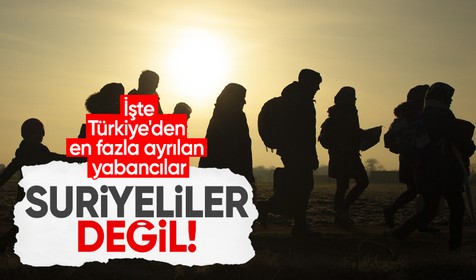 Herkes cevabın Suriyeliler olmasını bekliyor ama değil! İşte Türkiye'den en fazla ayrılan yabancılar