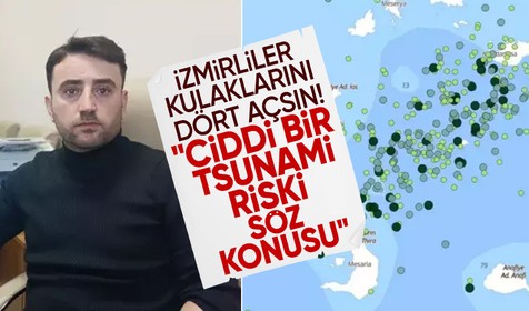 İzmirlilerin uykularını kaçıracak uyarı: Ciddi bir tsunami riski var