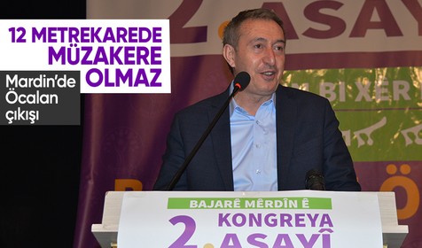 DEM Parti'den 'Öcalan' açıklaması: 12 metrekarede müzakere olmaz
