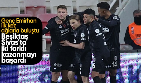 Genç Emirhan siftah yaptı! Kartal galibiyeti hasretini Sivas'ta dindirdi
