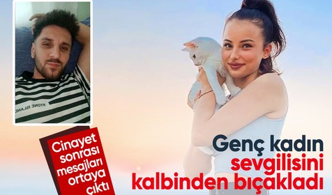 Genç kadın sevgilisini öldürüp arkadaşıyla mesajlaştı