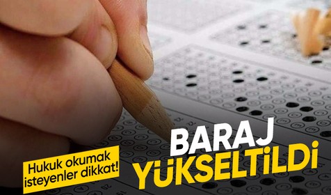 Bakan Tunç duyurdu! Üniversite sınavında hukuk fakültesi barajı 100 bine yükseltildi