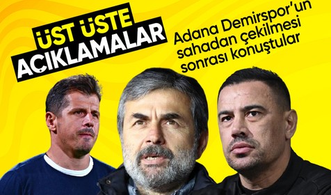 Emre Belözoğlu, Çağdaş Atan ve Aykut Kocaman'da Galatasaray-Adana Demirspor maçı sonrası olay açıklamalar