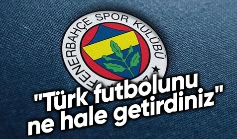 Fenerbahçe'den Galatasaray'a çok sert sözler: "Sayenizde ne güven ne adalet kaldı!"